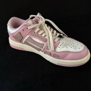 AMIRI Pink and White Women's Sneakers